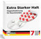 Rauchmelder Magnethalter 7er Set mit extra starken Klebepads - ohne Bohren und Schrauben - Magnethalterung geeignet für alle gängigen Rauchmelder und Feuermelder - Selbstklebende Befestigung