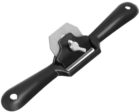 Raggio regolabile Rasatura Metallo Spokeshave con Lama Curva Pialla a Mano Pialla Pialla per Studi di Falegnameria, Fabbriche di Mobili