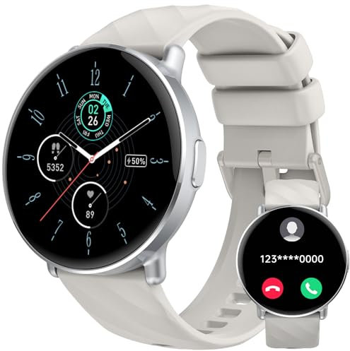 OWMSIC Smartwatch Uomo Donna, 1.39 Orologio Smartwatch con Effettua/Risposta Chiamate