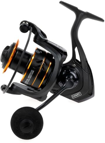 HART Fishing Carrete Hart E-System 3-4000-3+1bb-5.2:1, für Angler, ideal für anspruchsvolles Angeln, mit Ref. QHES340