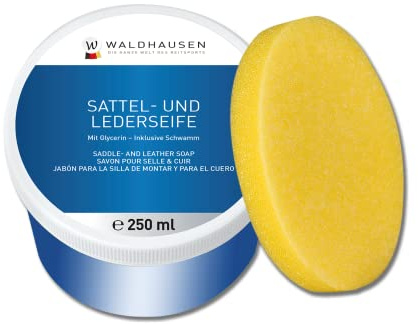 WALDHAUSEN Sattel- & Lederseife in der Dose, 250 ml