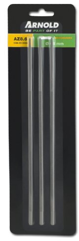 Arnold 1194-X1-0027 - Lime tonde per catene motosega, 4,8 mm, confezione da 3