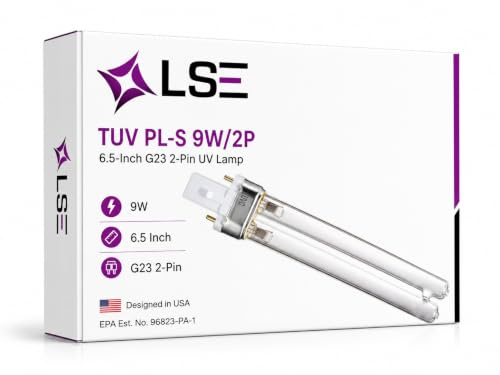 Lse Lighting Tuv Pl-S 9W/2P G23 Ampoule UV germicide
