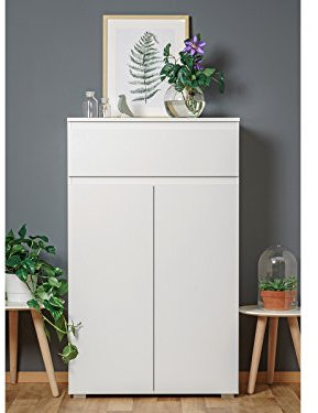 möbelando Schuhschrank Schuhregal Flur Schuhkipper Schuhkommode Schuhablage Ravenna I