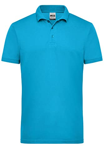 James & Nicholson Herren Workwear Polo - Robustes Poloshirt für Hobby und Beruf