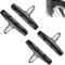 Fahrrad V Bremse Bremsbelag 70mm,Fahrrad Bremsbeläge,V-Bremsklötze,V-Brake Bremsbelag Set mit Muttern und Unterlegscheiben,Fahrradbremsbeläge für 70mm V-Brake Block für Rennräder,2 Paare