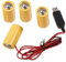 LR14 C Battery USB Power Supply Cable Replace 4 LR14 C Batteries Replace 4 X 1.5V Battery