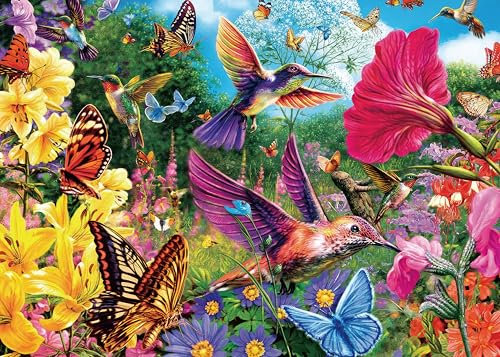 Puzzle für Erwachsene 1000 Teile Lila Kolibri 70 x 50 cm Puzzles für Erwachsene Pädagogisches Spiel Herausforderung Spielzeug 1000 Teile Puzzles für Erwachsene Kinder