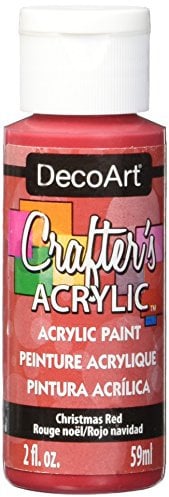 DecoArt Acrylic Paint, Christmas Red, 59 ml (Pack of 1)