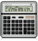 Hewlett Packard OfficeCalc 300 Taschenrechner