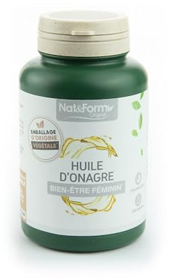 Nat&Form Huile D'onagre Bien-Être Féminin 200 Capsules