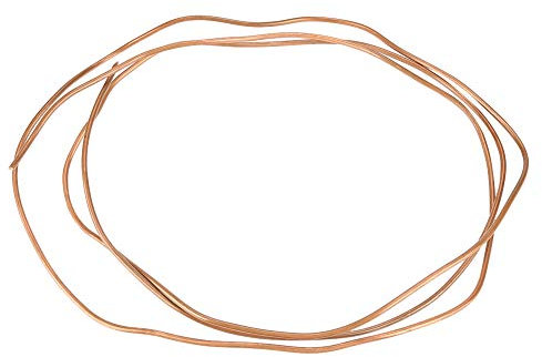 2M Bare Kupferdraht Weiches Kupferrohr für Kühlschläuche OD 3mm x ID 2mm