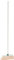 Easy Shopping® Wooden Handle Broom Soft & Hard Brush Sweeping Industrial Home Garden Yard Outdoor Easy Grip (10 Soft Brush)