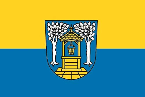 U24 Fahne Flagge Waldbrunn (Unterfranken) Bootsflagge Premiumqualität 150 x 250 cm