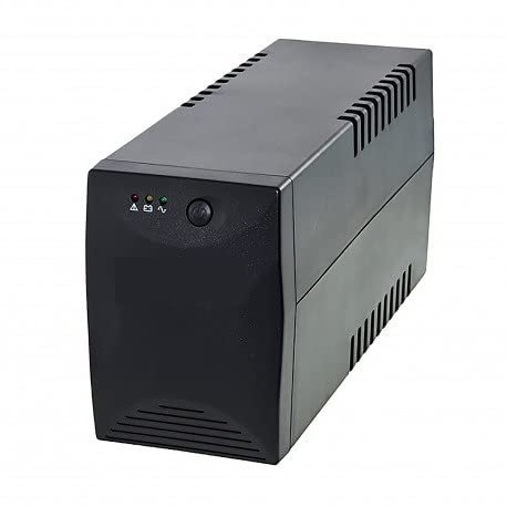 TECNOWATecnoware USV Exa Plus 1100 VA, AVR, LCD-Display, 2 USB-Anschlüsse, Sinusausgang, 8 Steckdosen (4 Stromausfall und 4 Filter) RE ups EXA Plus 1000 IEC Together ON