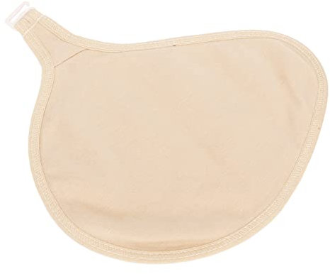 Silikon-Brustprothesen-Schutzhülle, Mastektomie-Prothesen-Abdeckungstasche für Frauen, Baumwollhaken-Design für Gefälschte Brüste (Links)