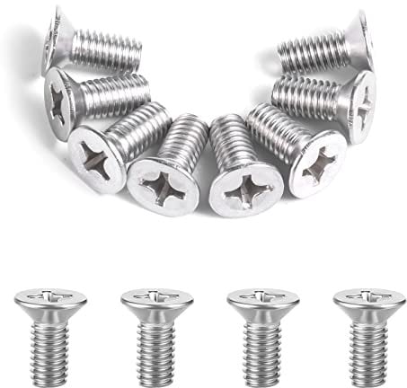 12pcs Vis de Disque de Frein Voiture, 93600-06014-0H Acier Inoxydable Vis Rotor pour Disques de Frein Boulons de Rotor de Frein Remplacement Compatible avec Acura Accord City Civic K3 Odyssey