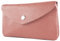 modamoda de P11 Portefeuille en cuir pour femme, taille M, fabriqué à la main en Italie, vieux rose, m, Petit porte-monnaie léger