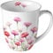 Ambiente Teetasse Kaffeetasse Becher Mug 0,4 l Bellis Gänseblümchen Blumen Garten Henkelbecher Fine Bone China Porzellan Frühling Sommer