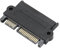 Naroote Adaptateur Sas vers, Adaptateur Sas vers USB Port Sas vers Disque Dur vers Carte Mère Convertisseur 15 Broches Sas vers SFF - 8482 Coque en Plastique Noir (Direct (10310))