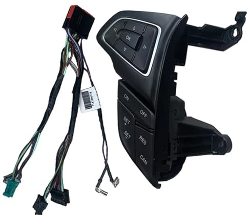 Lenkradschalter Kompatibel Für Ford Für Focus 2015-2018 Kuga 2017 Tempomat Tasten Zubehör Mit Kabel