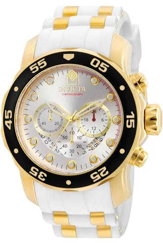 Invicta Herren S Analog Quarz Uhr mit Silikon Armband 20292