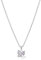 Prinzessin Lillifee Kette mit Anhänger 925 Sterling Silber Mädchen Kinder Halsschmuck, mit Zirkonia synth., 35+3 cm, Lila, Schmetterling, Kommt in Schmuck Geschenk Box, 2021103
