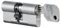 EVVA EPS Doppelzylinder mit 3 Schlüssel + Sicherungskarte, einzelschließend oder gleichschließend, Schließanlage, Zylinderschloss Türschloss, Länge A:51 mm I:46 mm