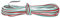 3Pcs 3 Pin RGB Extension Wire 22 AWG LED Light Strip Connecting Cable Cord RGB Strip Cable Lighting Accessories Parts 32.8ft/pcs Red+Green+White
