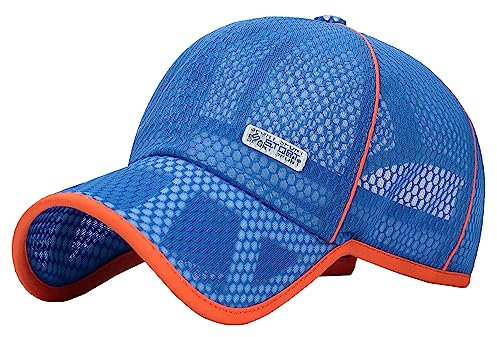 Happy Cherry - Cappellino da Baseball con Visiera Bambino Bambini Cappello da Sole Estivo Anti-UV Berretto da Spiaggia Bambine Protezione Solare per Tennis Calcio Golf - 4-14 Anni