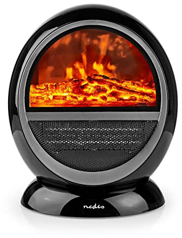 Nedis HTFA21BK Keramik-Heizlüfter HTFA21BK 15m² Schwarz