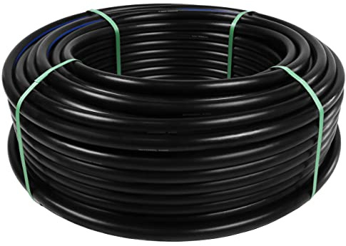 sarcia.eu Schwarzer PE Verlegrohr/Bewässerungsrohr 32mm PN6 Made IN Poland 50m