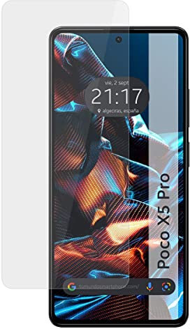Tumundosmartphone Protector Cristal Templado para Xiaomi POCO X5 Pro 5G Vidrio