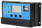 Sluffs PWM-Controller, Solarladeregler, 60 A/50 A/40 A/30 A/20 A/10 A, 12 V, 24 V, Automatischer Solarladeregler, PWM-Controller, Automatische Fokusverfolgung, Solarpanel-Regler(60A)