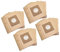 vhbw 20x Sacs remplacement pour Rowenta ZR003901, ZR0041 pour aspirateur - papier, 17,7cm x 17,5cm couleur sable