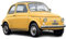Italeri 4715 1:12 FIAT 500 F Upgraded Edition – modellismo, kit da costruzione, modellismo da pavimento, fai da te, hobby, incollaggio, kit in plastica, fedele ai dettagli, non verniciato