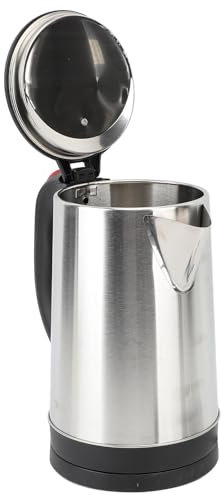 Tetera Eléctrica 25L Acero Inoxidable Hervido Rápido Apagado Automático y Seguro para Té Café Base Giratoria 360° Protección Contra Quemaduras en Seco y Diseño Fácil de Limpiar