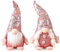 2 Stück Weihnachten Deko Wichtel,Weihnachten Deko,Weihnachten Puppe,Weihnachtsdeko Wichtel Figuren,Handgemachte Weihnachtswichtel Gesichtslose Puppe Zwerg,Weihnachtswichtel Gesichtslose Dwarf