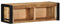 vidaXL Meuble TV 80x30x25 cm Bois Massif de manguier Brut, Support TV, Armoire média, Armoire HiFi, unité TV, unité média, Armoire latérale, Buffet