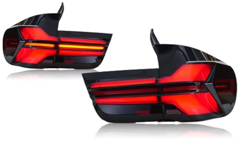 WLLLLa Auto Rückleuchten für BMW X5 E70 2007 2008 2009 2010 2011 2012 2013,Auto Heckstoßstange Rücklicht Reflektor Licht Satz Autozubehör