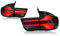 WLLLLa Auto Rückleuchten für BMW X5 E70 2007 2008 2009 2010 2011 2012 2013,Auto Heckstoßstange Rücklicht Reflektor Licht Satz Autozubehör