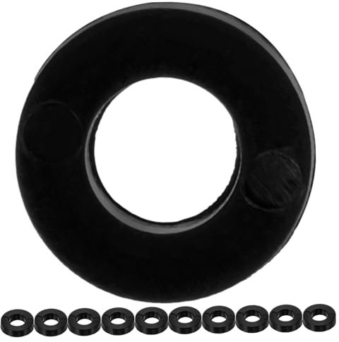 Generisch 100-Teiliges Set Drum-Kit-Zubehör drum pad drumpad Halter Regentrommel kunststoff unterlegscheiben waschmaschinen roller Instrumentenzubehör kleine Trommelwaschmaschinen Plastik