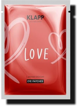 KLAPP Cosmetics - Hydrogel Eye Patches - Limited Edition red design (1 Paar)
