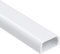 shinfly TV Kabelkanal 1m – PVC Kabelschacht zur Kabelabdeckung Wand, 1~10 Kabel Verstecken, Kabelkanal Selbstklebend – Ideal für TV-Installation – 1m(L) x60mm(B) x18mm(H) - Weiß