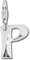 SilberDream Charm 925 Echt Silber Armband Anhänger Buchstabe P FC70P Silber Charmsschmuckanhänger