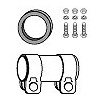HJS 82112200 Montagesatz, Katalysator | Kompatibel mit: SEAT CORDOBA, IBIZA II, VW GOLF II, GOLF III, GOLF III Cabriolet, GOLF III Variant, JETTA II, PASSAT B3/B4