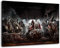 Dark Darksiders Format 100x70 cm fertig gerahmte Kunstdruckbilder als Wandbild - Billiger als Ölbild oder Gemälde - KEIN Poster oder Plakat