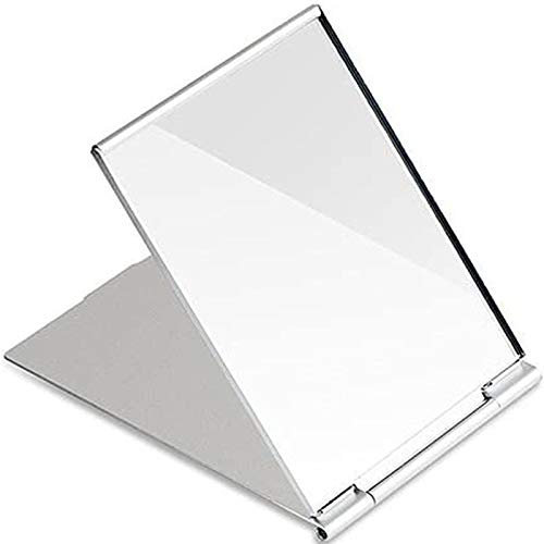 G2PLUS Kleiner Reise Spiegel - Taschenspiegel 8.5x11.5cm, Zusammenklappbar für Camping und Make-up