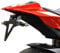 ZIEGER Classic Kennzeichenhalter Kennzeichenträger kompatibel mit: Aprilia RS 125