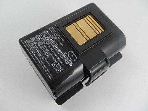 vhbw 1x Akku kompatibel mit Zebra ZQ610, ZQ521, ZQ520, ZQ521 RFID Drucker Kopierer Scanner Etiketten-Drucker (5200 mAh, 7,4 V, Li-Ion)